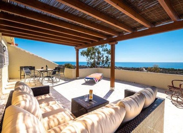 M952 Large villa with stunning views of Mojacar Playa.