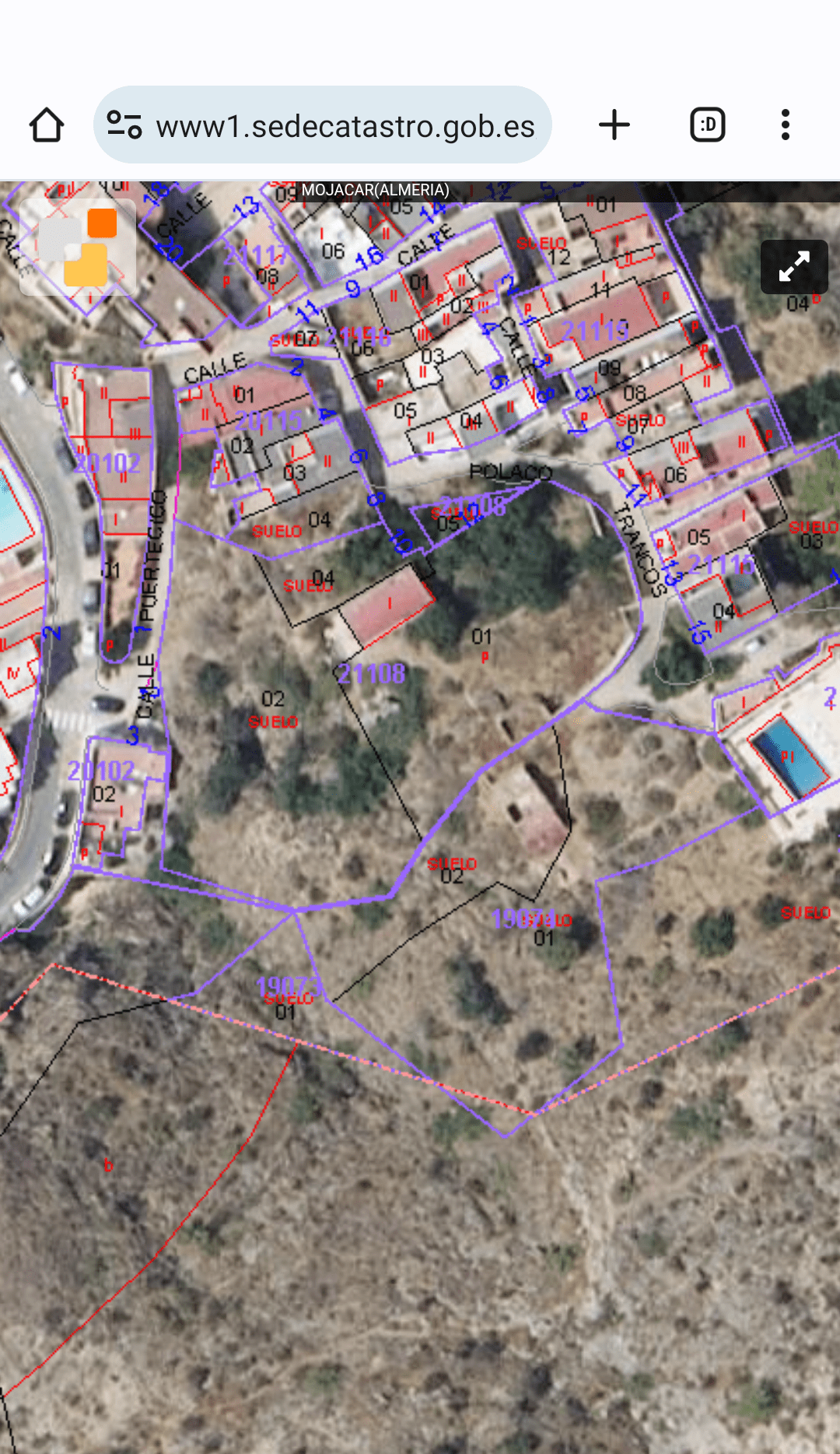 M2130-2 Mojacar Pueblo Building Plot M2130 Mojacar Pueblo Building plot with permissions