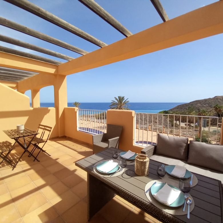 M2165 Mojacar Apartment with stunning sea views