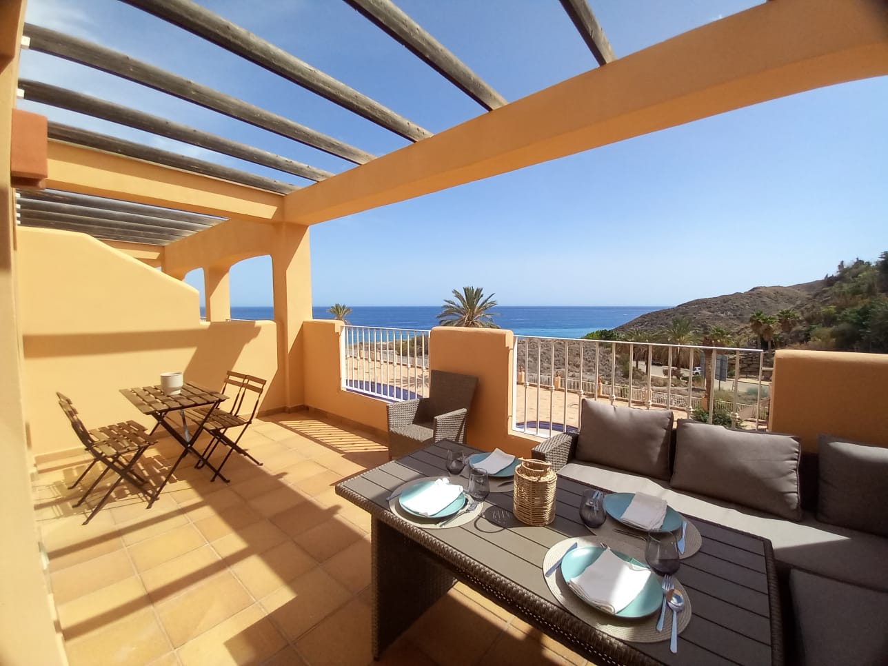 M2165 Apartments in Mojacar M2165 Mojacar Apartment with stunning sea views