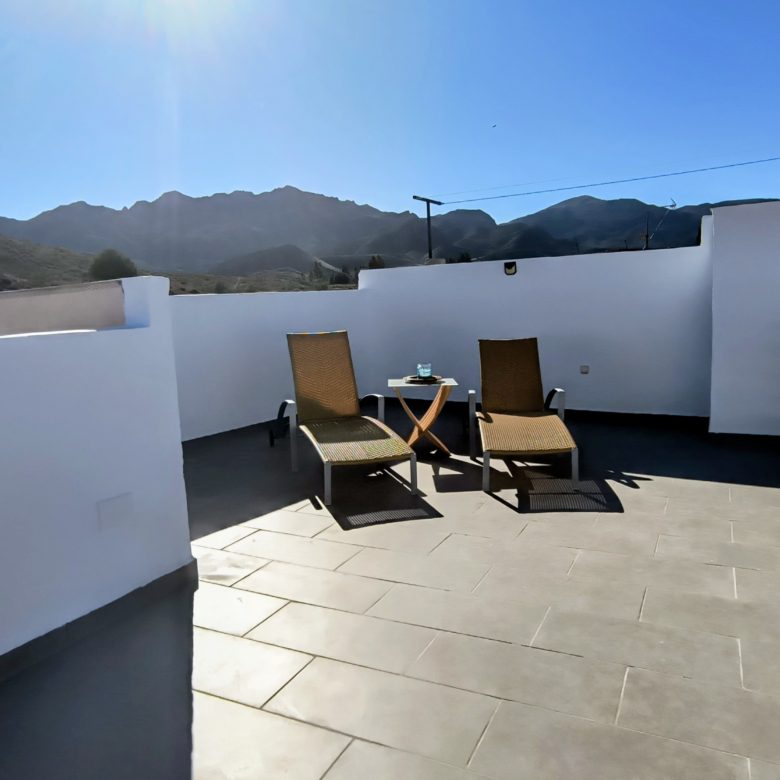 m2191-Modern townhouse in Turre with multiple terraces..