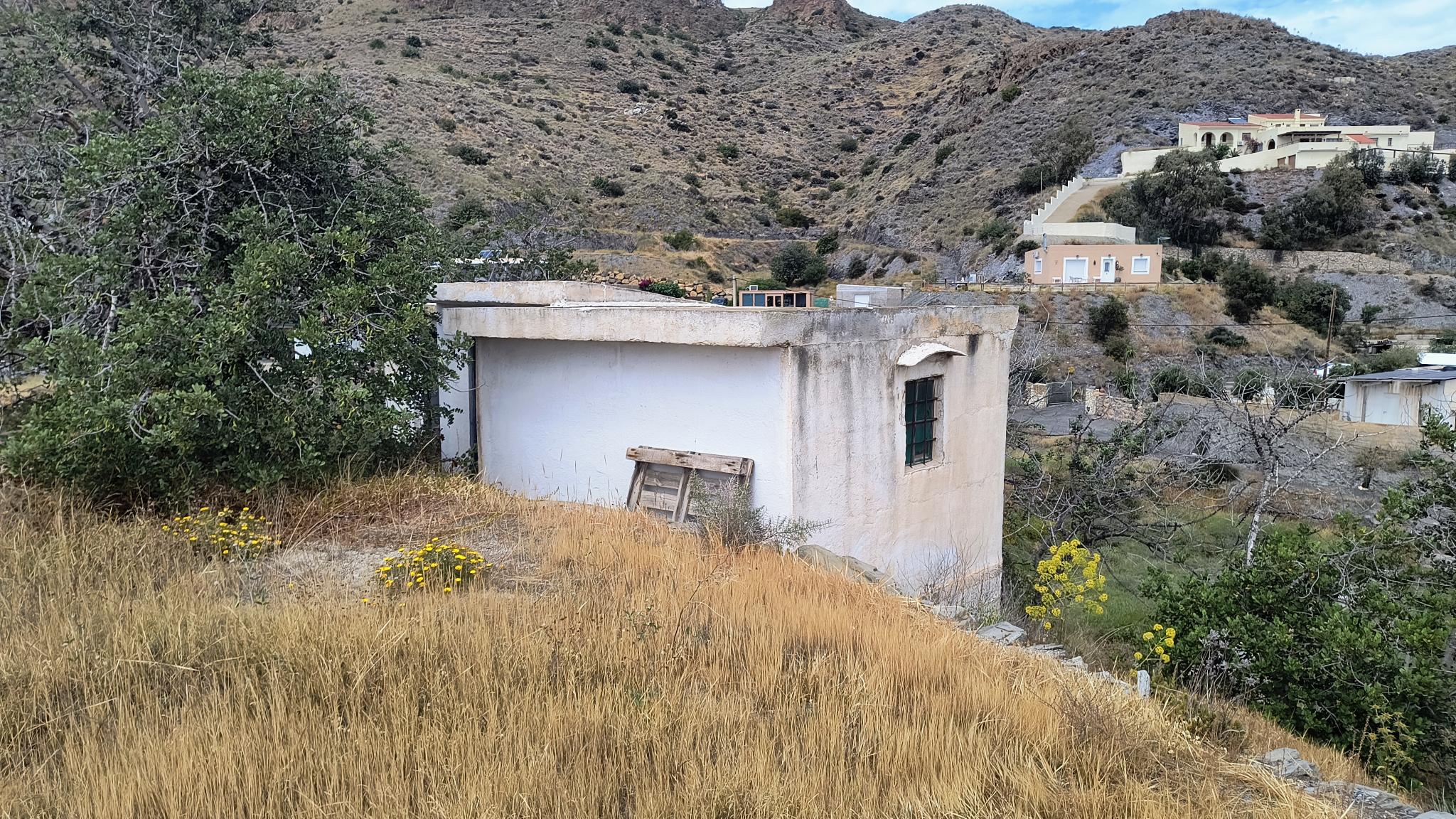 m2198-Cortijo with sea views in Las Marinas, Mojacar.